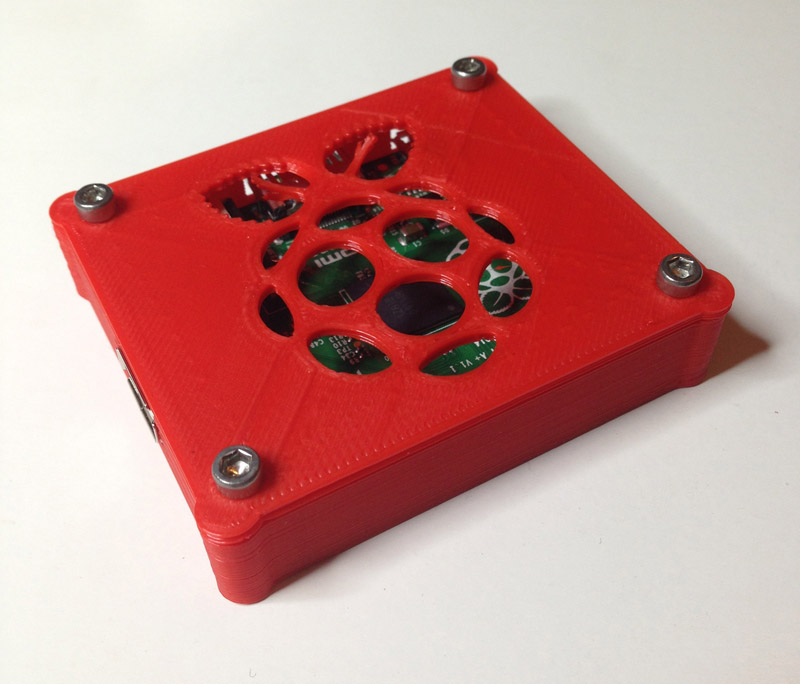 3D Printed Raspberry Pi Model A+ Case