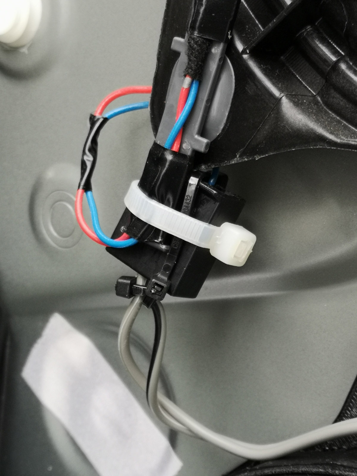 car audio wire management
